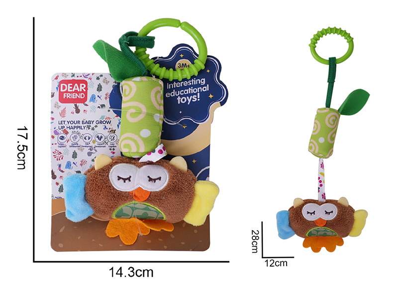 Owl Animal Wind Chime Bed Pendant