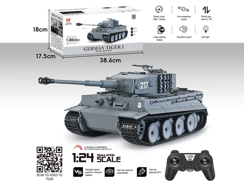 1:24 Remote Control Tank