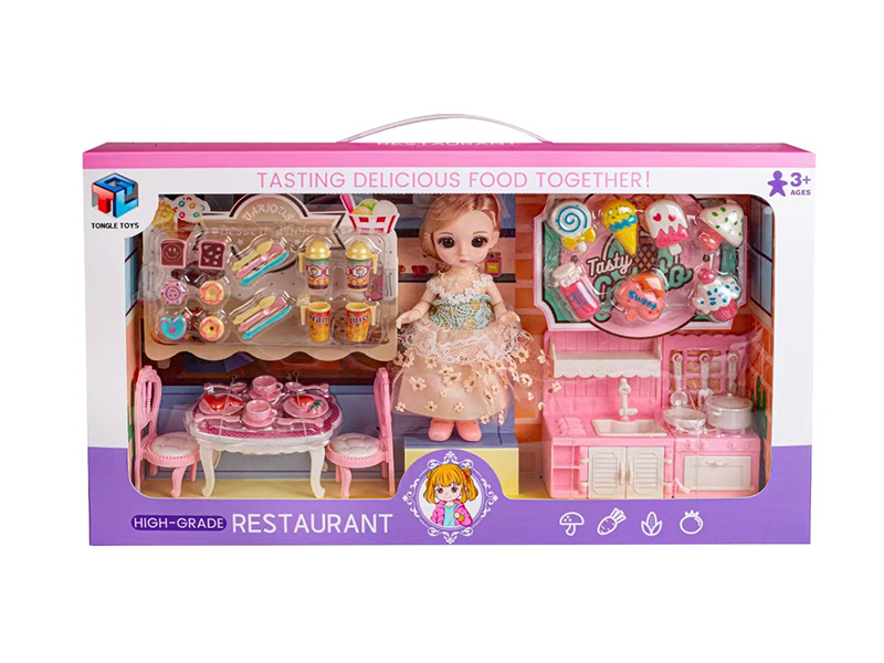 Fashion Doll High-Grade Restaurant Set