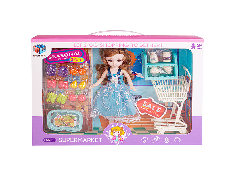 Doll Supermarket Set