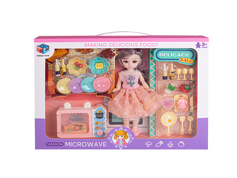 Doll Fashion Kitchen Set