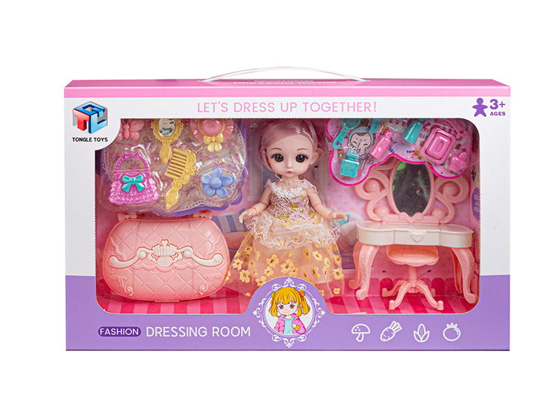 Fashion Doll Dressing Room Set