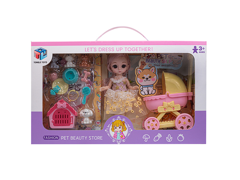 Fashion Doll Pet Beauty Store Set