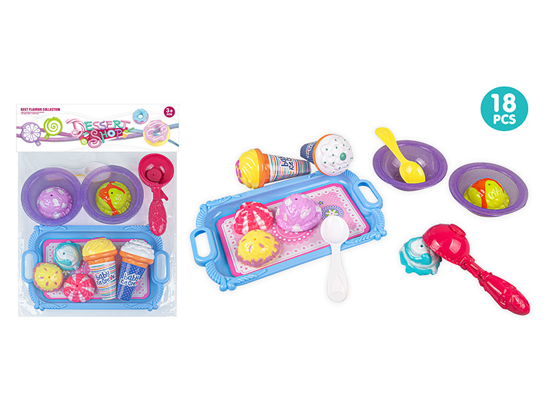 Ice Cream Play Set 18pcs