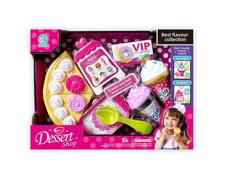 Cake Ice Cream Dessert Shop Play Set
