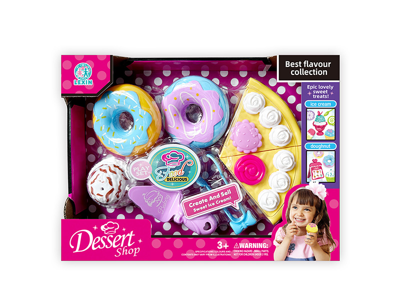 Cake Donuts Dessert Shop Play Set