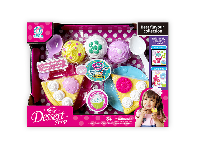 Cake Ice Cream Dessert Shop Play Set