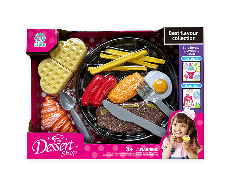 Steak Western Food Play Set