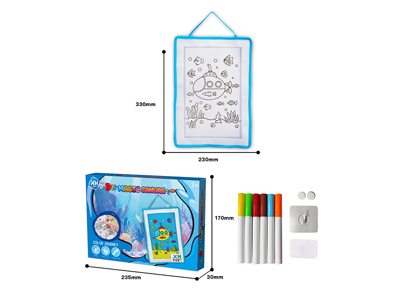 Ocean Series DIY Magic Water Canvas(Washable)