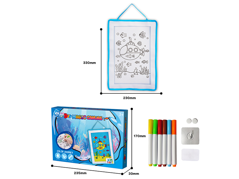 Ocean Series DIY Magic Canvas(Not Washable)