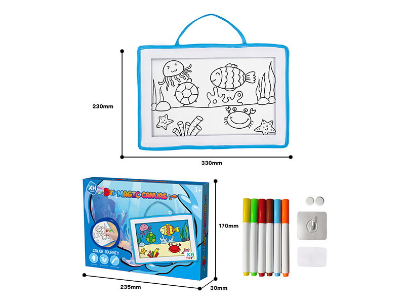 Ocean Series DIY Magic Canvas(Not Washable)