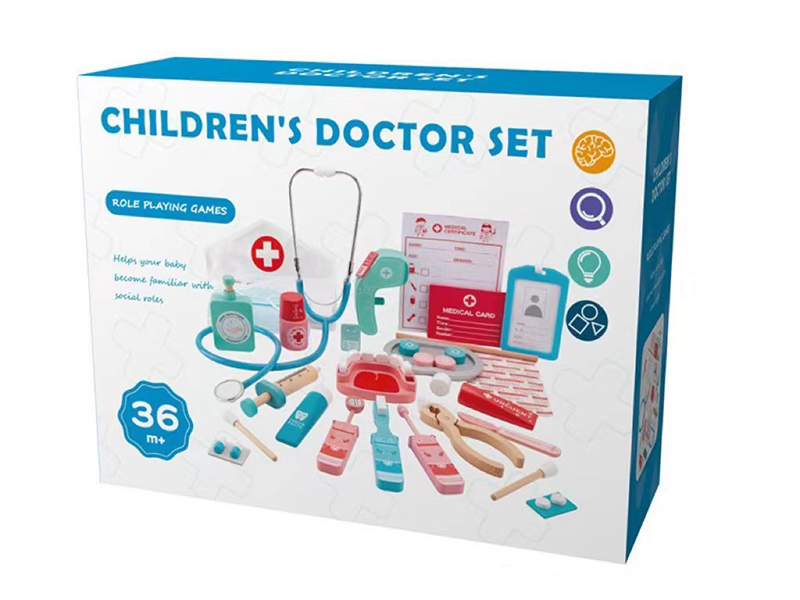 WoodenToy Children's Doctor Set