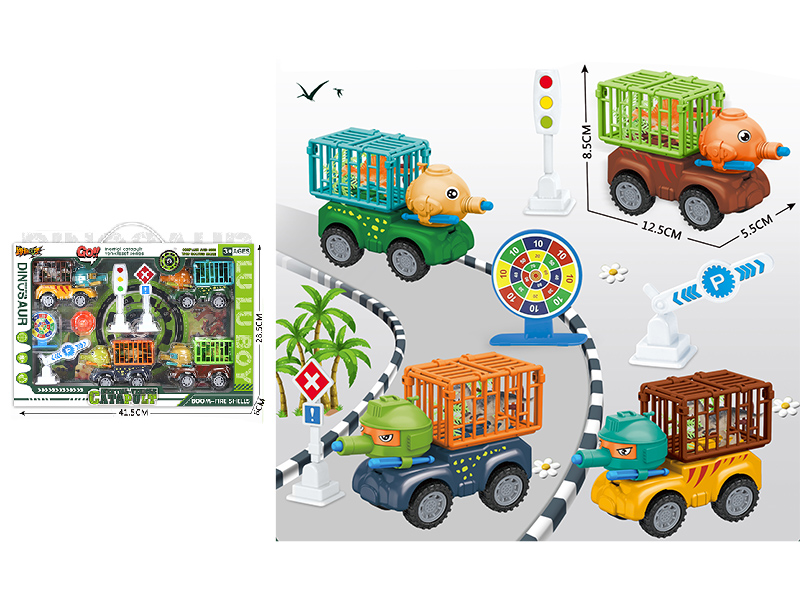 Friction Ejection Cars Set