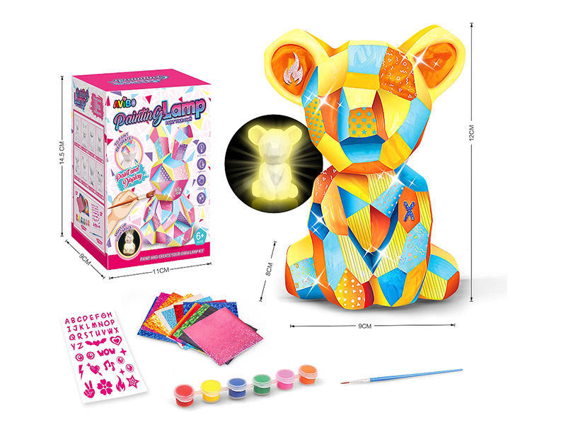 Children's DIY Painting Creative Nightlight Toy - Tree Sloth