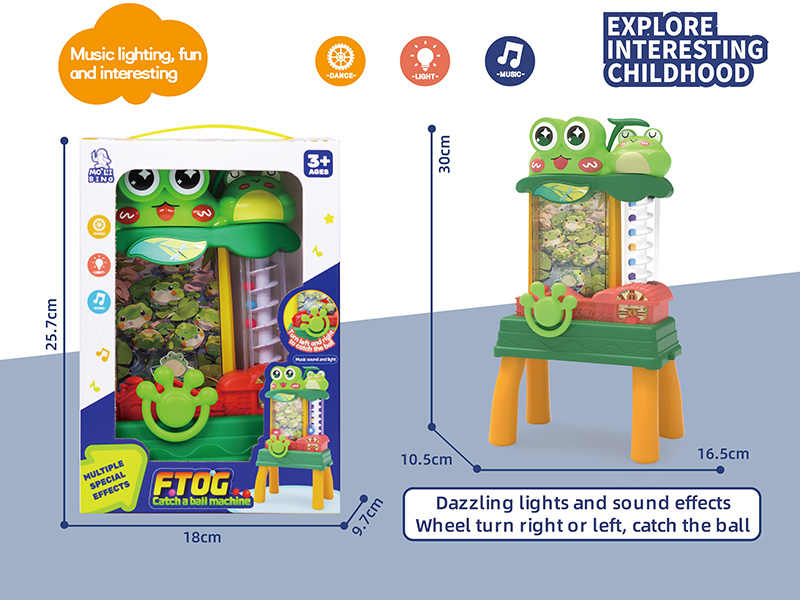 Frog Catch Ball Machine