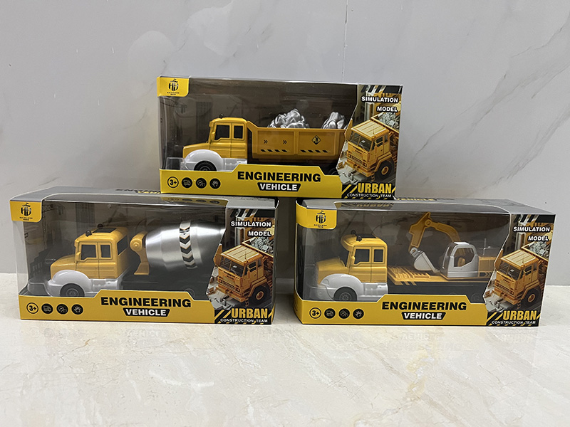 Pull Back Alloy Engineering Truck