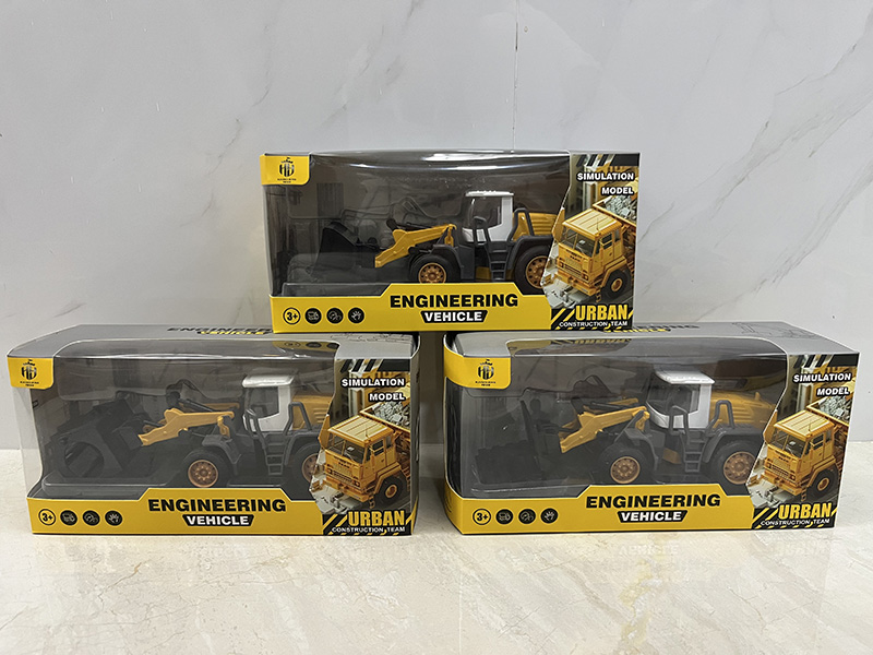 Pull Back Alloy Farm Tractor