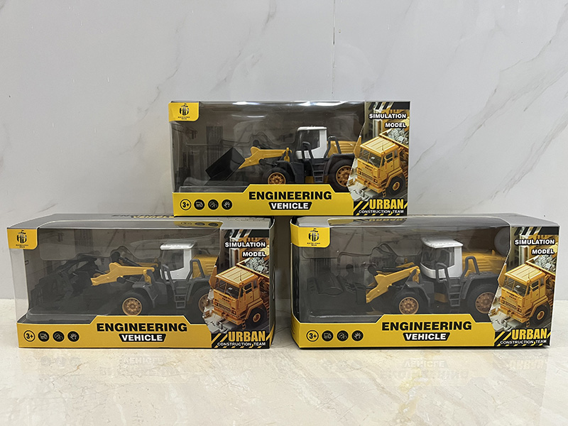 Pull Back Alloy Farm Tractor