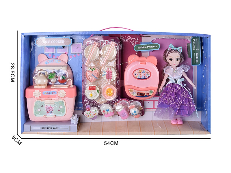 23CM Doll Kitchen Set