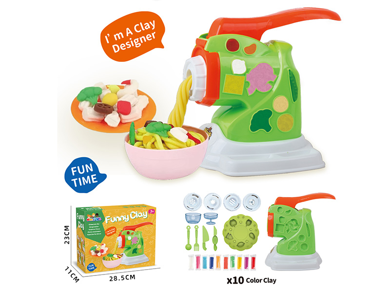 Funny Clay Noodle Machine Set