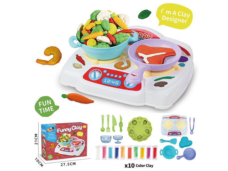 Funny Clay Kitchen Set