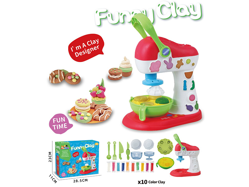 Funny Clay Dessert Machine Set