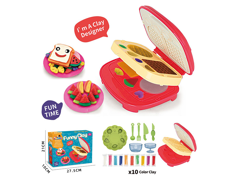 Funny Clay Bread Maker Set