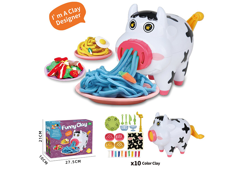 Funny Clay Noodle Machine Set