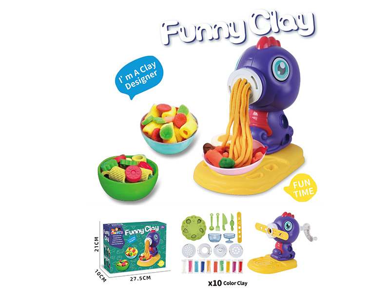 Funny Clay Noodle Machine Set
