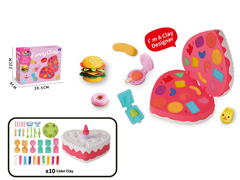Funny Clay Cake Set