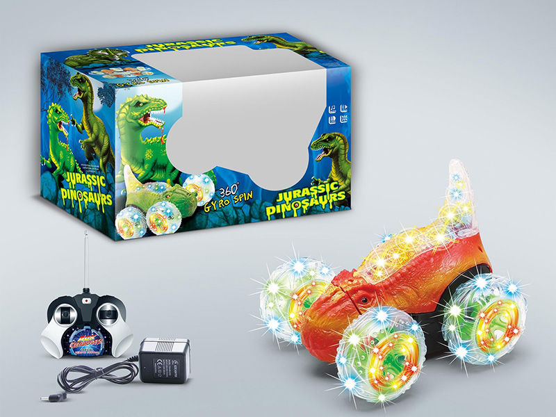 Remote Control Tyrannosaurus Rex Stunt Car