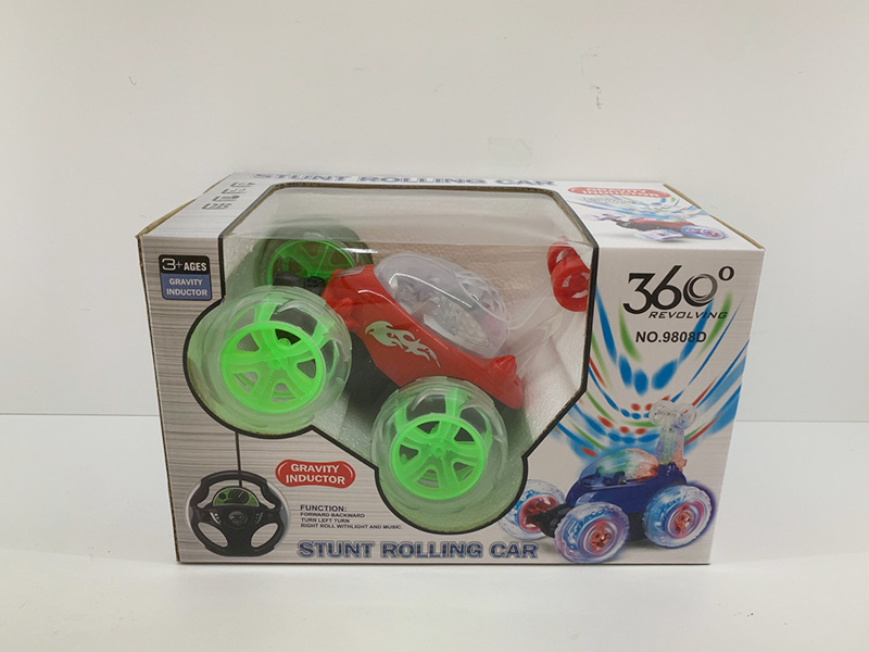 Steering Wheel Remote Control Stunt Car