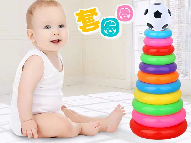 11 Layers Stacked Ring Toys