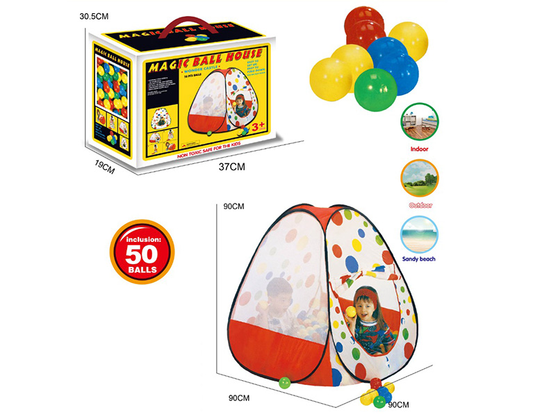 Tent + 50 Balls
