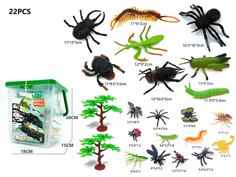 Insect Animal Set 22pcs