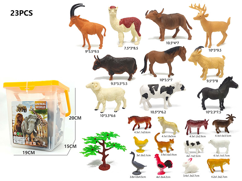 Farm Animal Set 23pcs