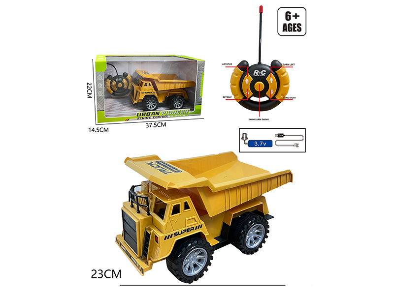 5-Channel Remote Control Dump Truck