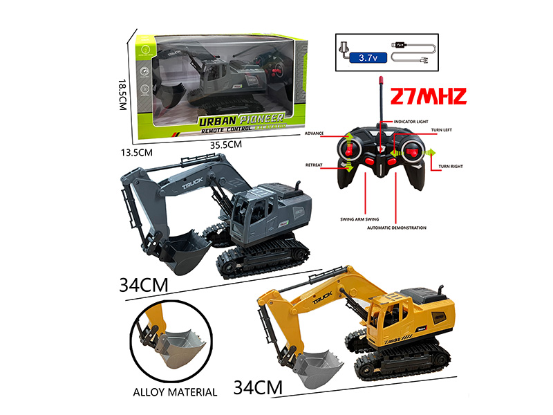 6-Channel Remote Control Excavator