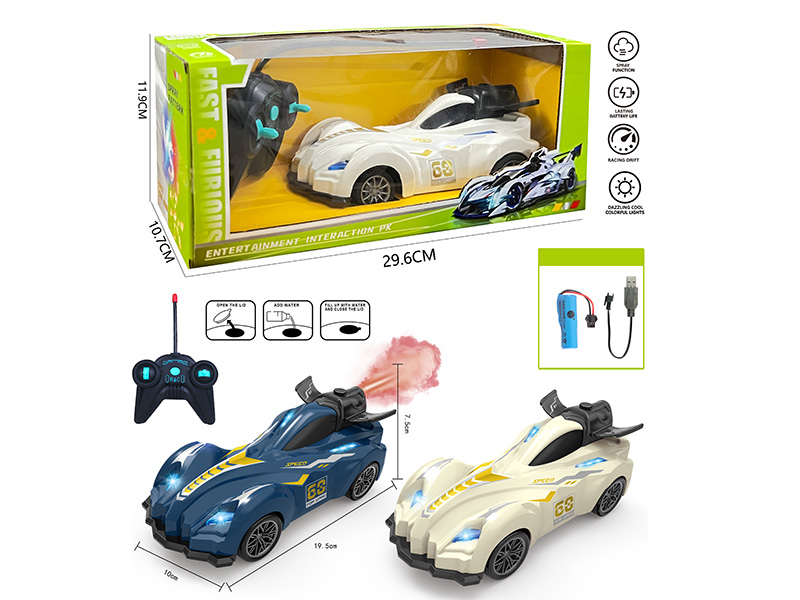 1:20 5-Channel Remote Control Spray Car