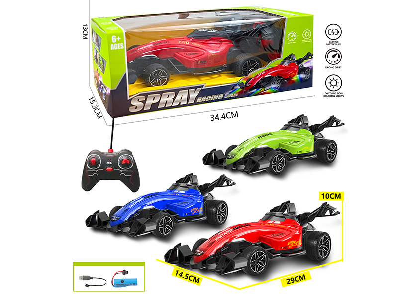 1:14 4-Channel Remote Control Equation Car