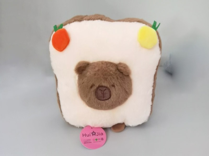 8" Toast Capybara Plush Toy
