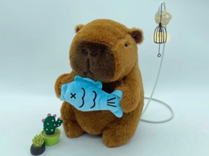 8" Capybara Plush Toy