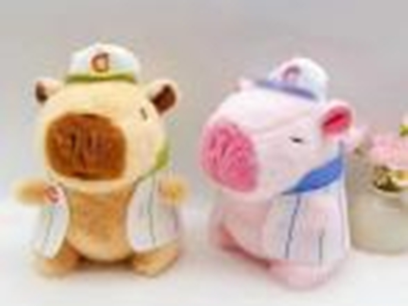 8" Capybara Plush Toy