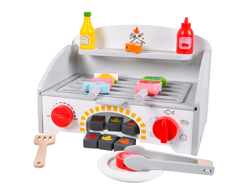 Wooden BBQ Grill Toy