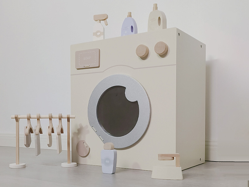 Wooden Washing Machine Toy