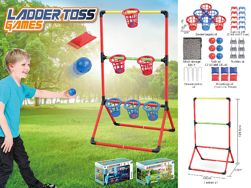 Ladder & Basket Toss Games