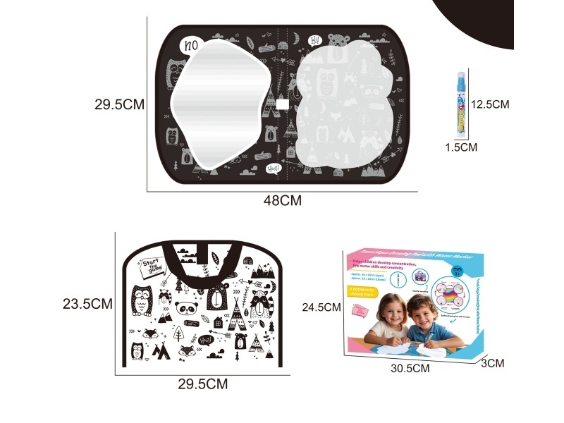 The Watercolor Album Is In Black And White