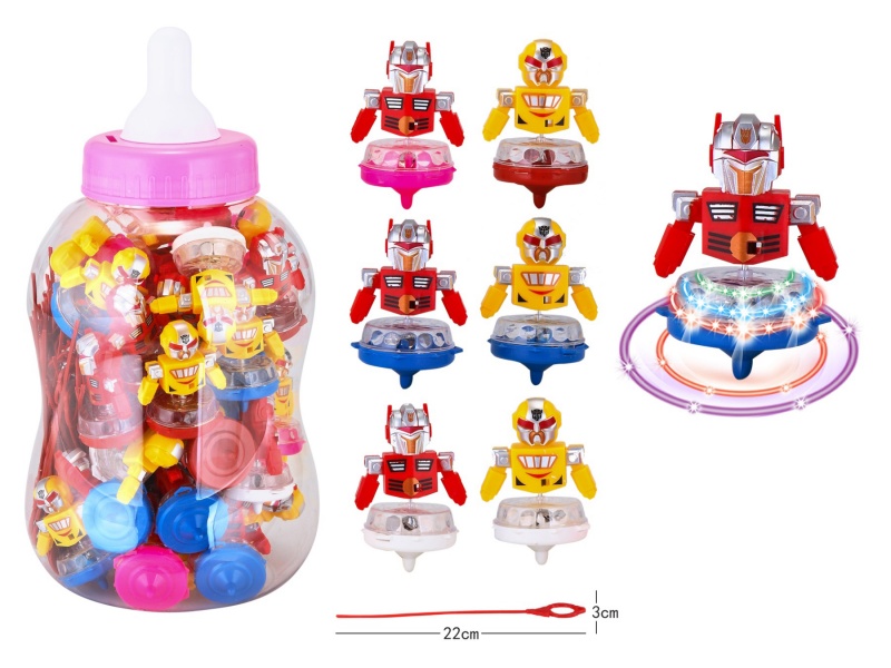 Transformers Measuring Tape Top Toy