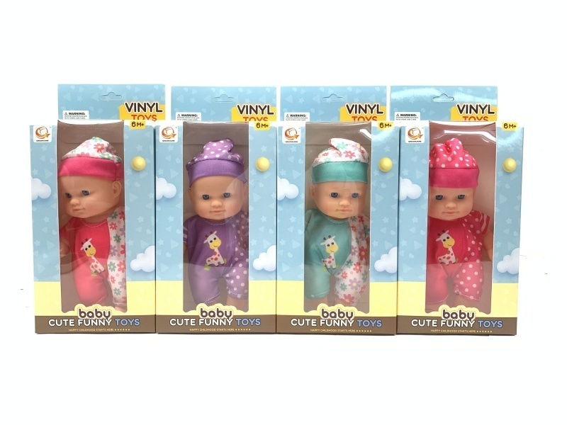 8-Inch Rubber-Lined Doll