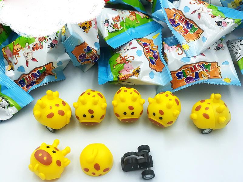 DIY Pull Back Giraffe Toy Blind Bag